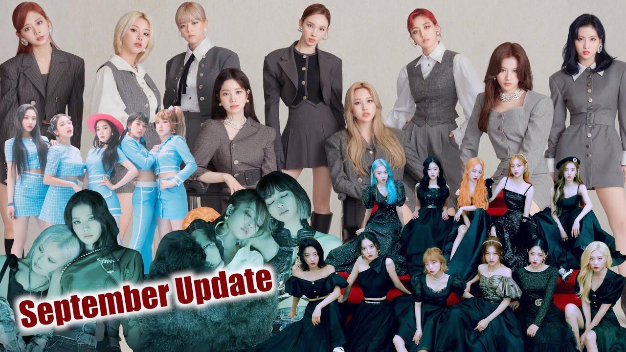 THE ALBUM, Lovesick Girls MV Change, LOONA CB & Concert, TWICE CB | September Update