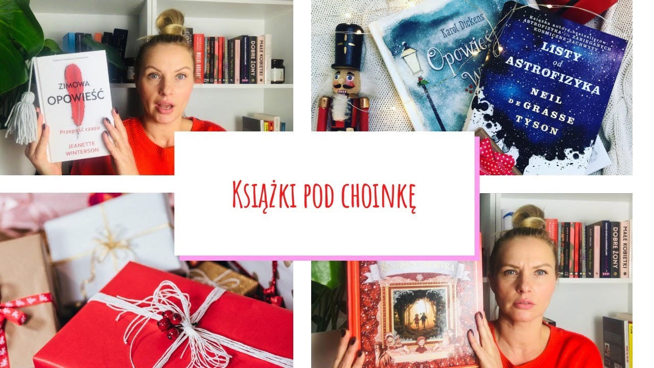 KSIĄŻKI POD CHOINKĘ- polecam Wam książki, które możecie wybrać na prezent