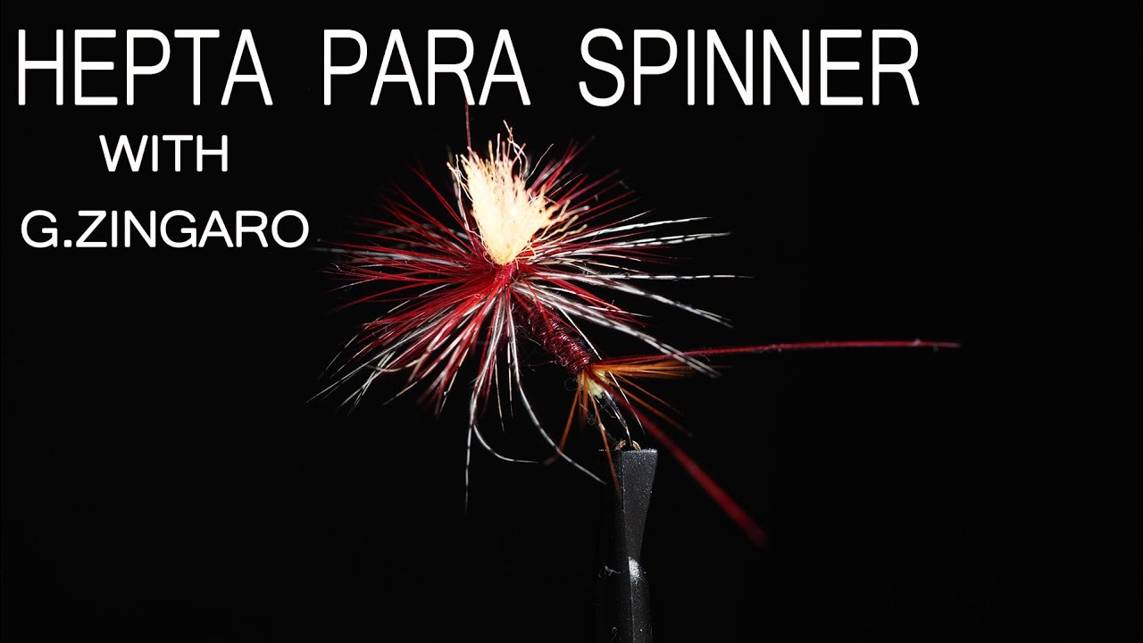 🪶 Hepta Para Spinner - Fly Tying with G.Zingaro 💥