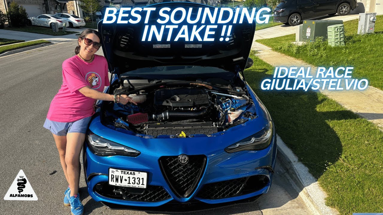 Лучший звук впуска для Alfa Romeo Giulia/Stelvio (полная установка)