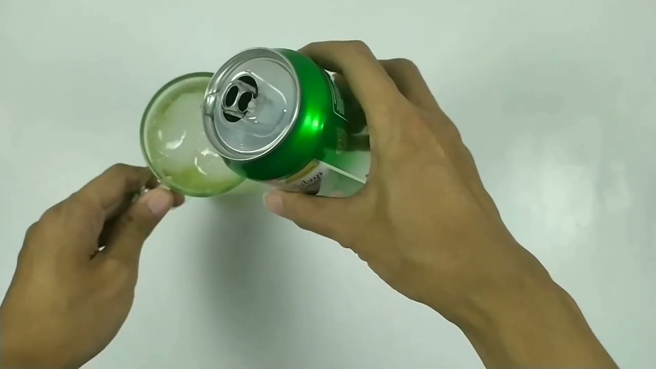 membuat kincir angin dari kaleng bekas / dekorasi meja