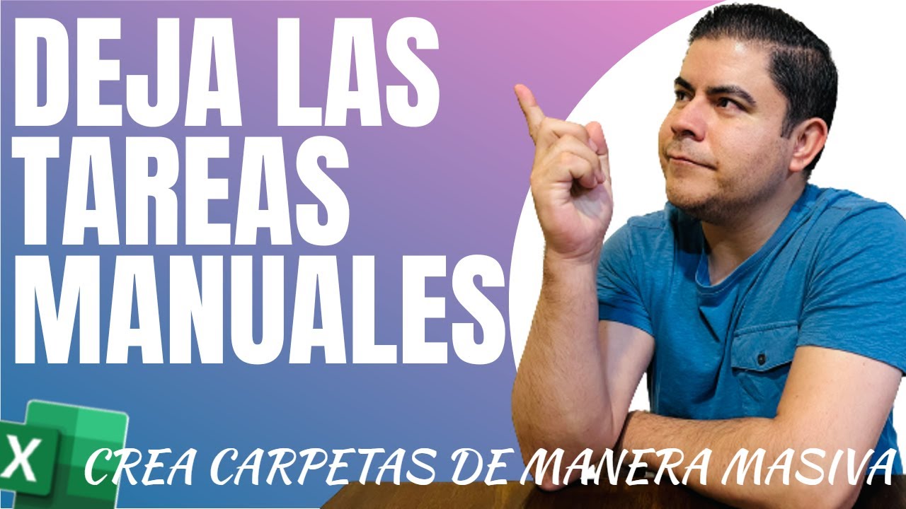 CREA CARPETAS de manera masiva DESDE EXCEL y asigna Hipervínculos usando Macros