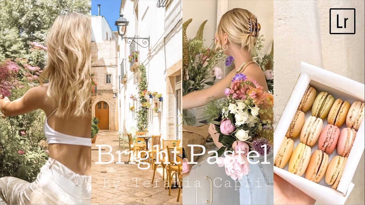 Edit Photo Lightroom Mobile: Easy Bright Pastel Preset Tutorial 