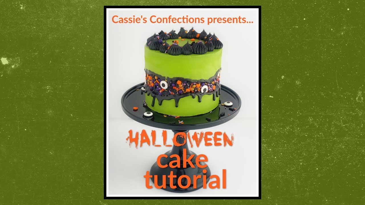 Halloween Fault Line Cake!