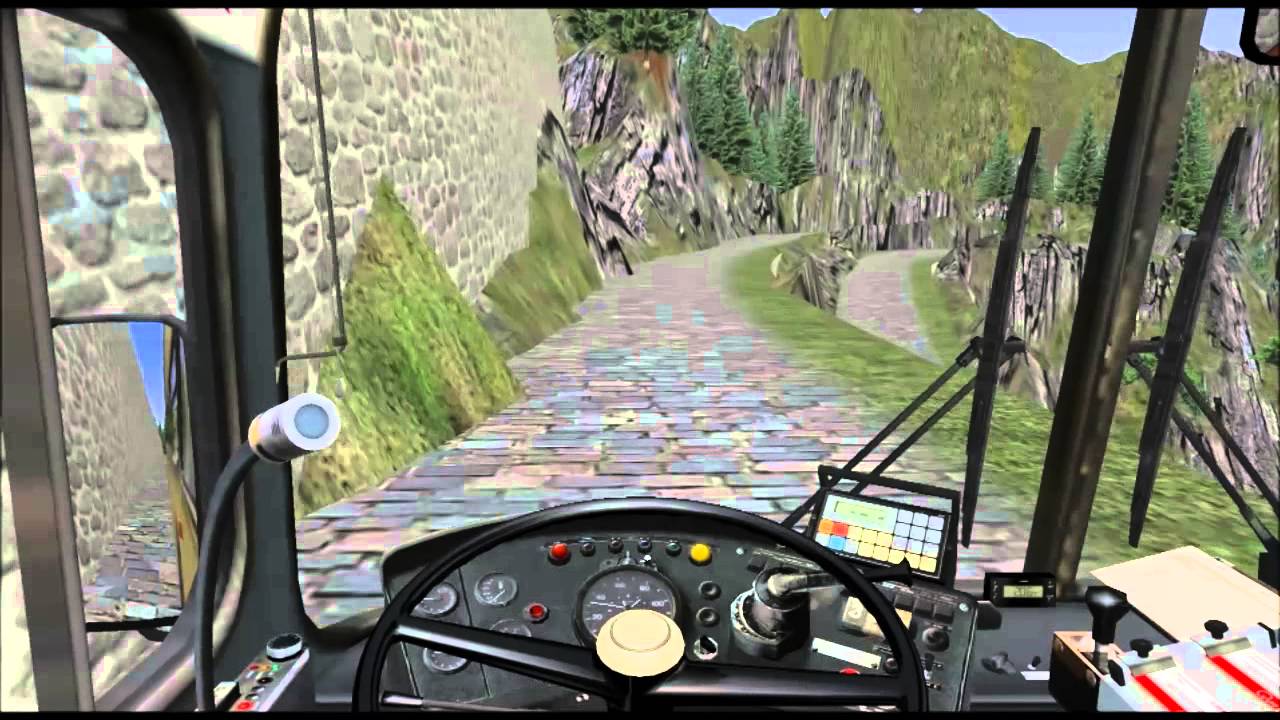 Omsi - Simulador de ônibus - Roemerberg V2.0 - Gletscher Xpress.
