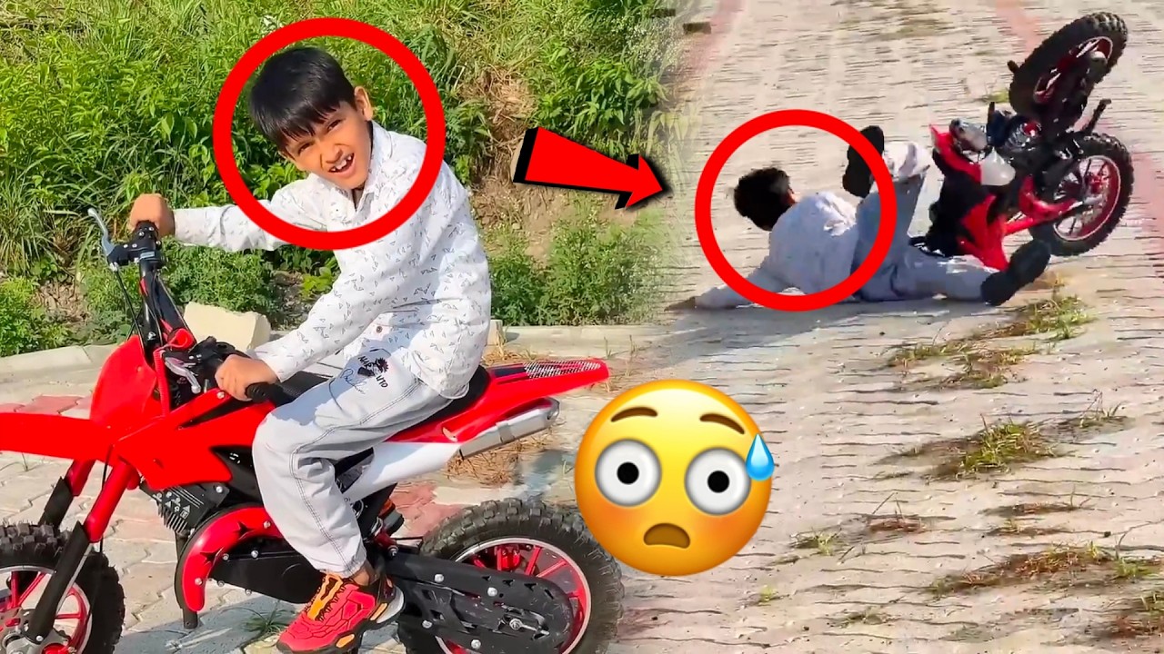 Bike Vs Cycle Race 😄 Kunali Bike Se Gir Gaya 😭 @souravjvlogs #souravjoshivlogs Sourav Joshi Vlogs
