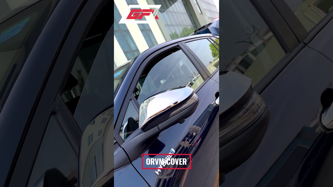 GFX ORVM Cover | Toyota Innova Hycross #ytshorts #caraccessories #galio #car #carexterior