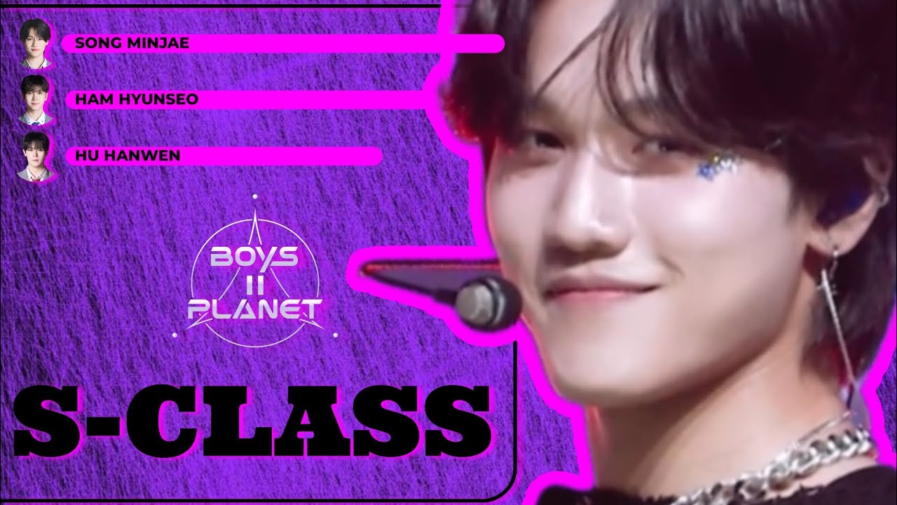 [BOYS II PLANET] - | 1vs1 CLASS BATTLE | - ONE STAR - S-Class「By STRAY KIDS」《 Line Distribution 》