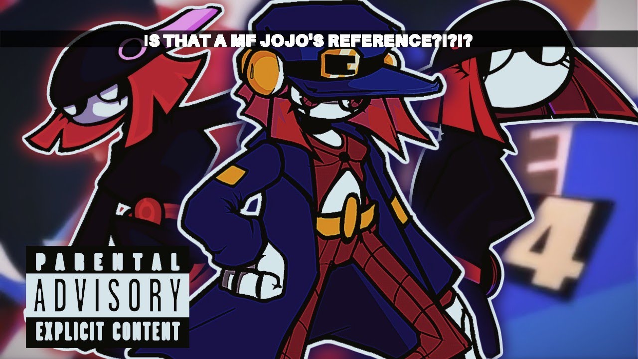 JOJOS X FRIDAY NIGHT FUNKIN?!?!? (FNF Hotline 024 Mod PT I)