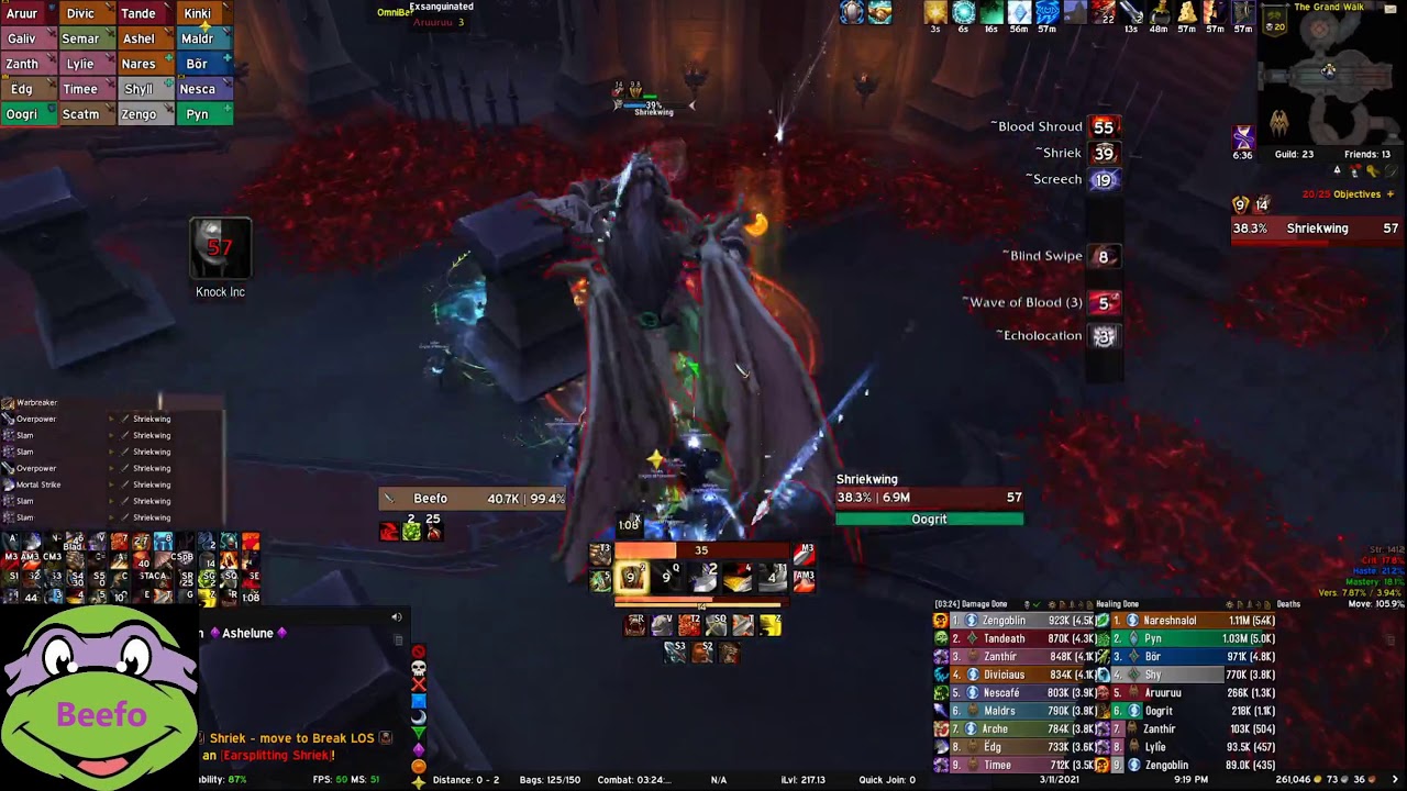 Shriekwing Mythic