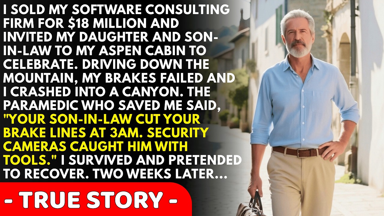 Sold My Software Company $18M &ndash; Paramedic Caught Son-in-Law Cutting My Brake Lines!