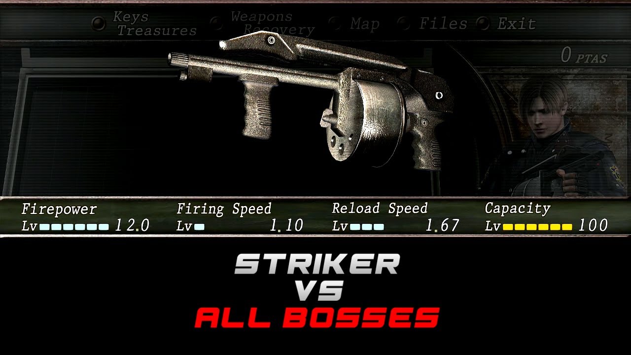 Striker VS All Bosses - Resident Evil 4 HD Project