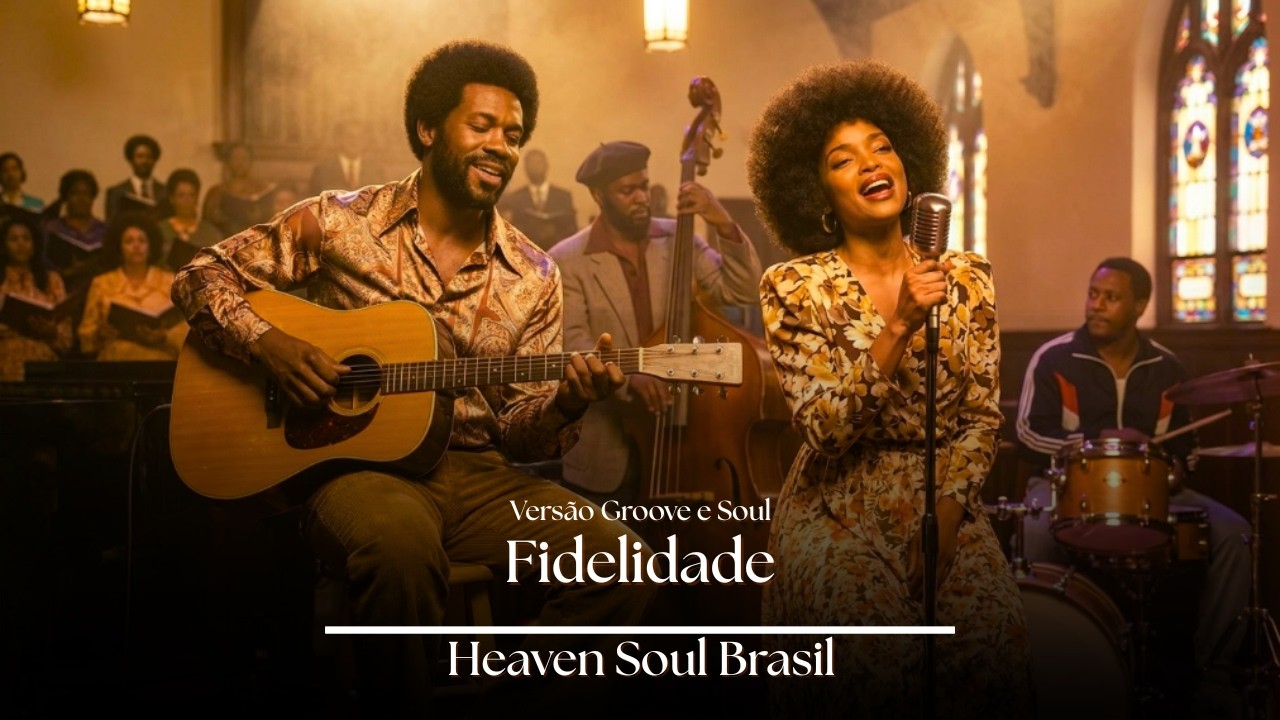 Fidelidade &ndash; Vers&atilde;o Groove Worship | Heaven Soul Brasil |  Louvor Soul R&B - Danielle Cristina Cover