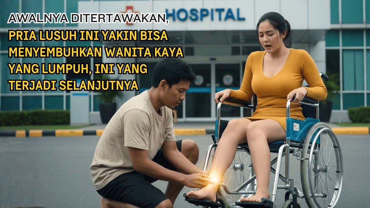 Awalnya Ditertawakan, Pria Lusuh Yakin Bisa Bantu Wanita Lumpuh Berjalan Lagi, Dan Keajaiban Terjadi