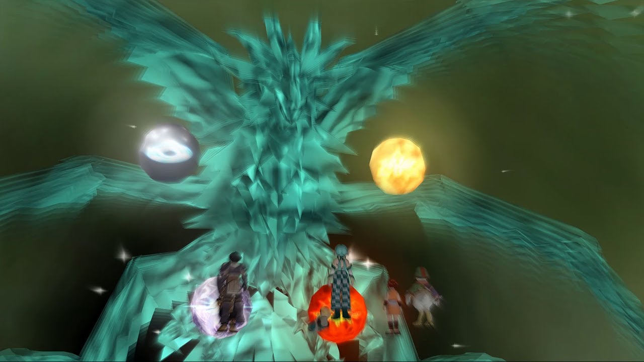 Suikoden III - True Wind Rune Incarnation Fight - Final Boss + 108 Stars of Destiny Ending