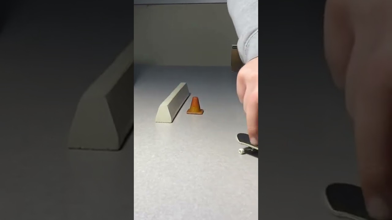 Mini Skateboard 🛹 Stunts #shorts
