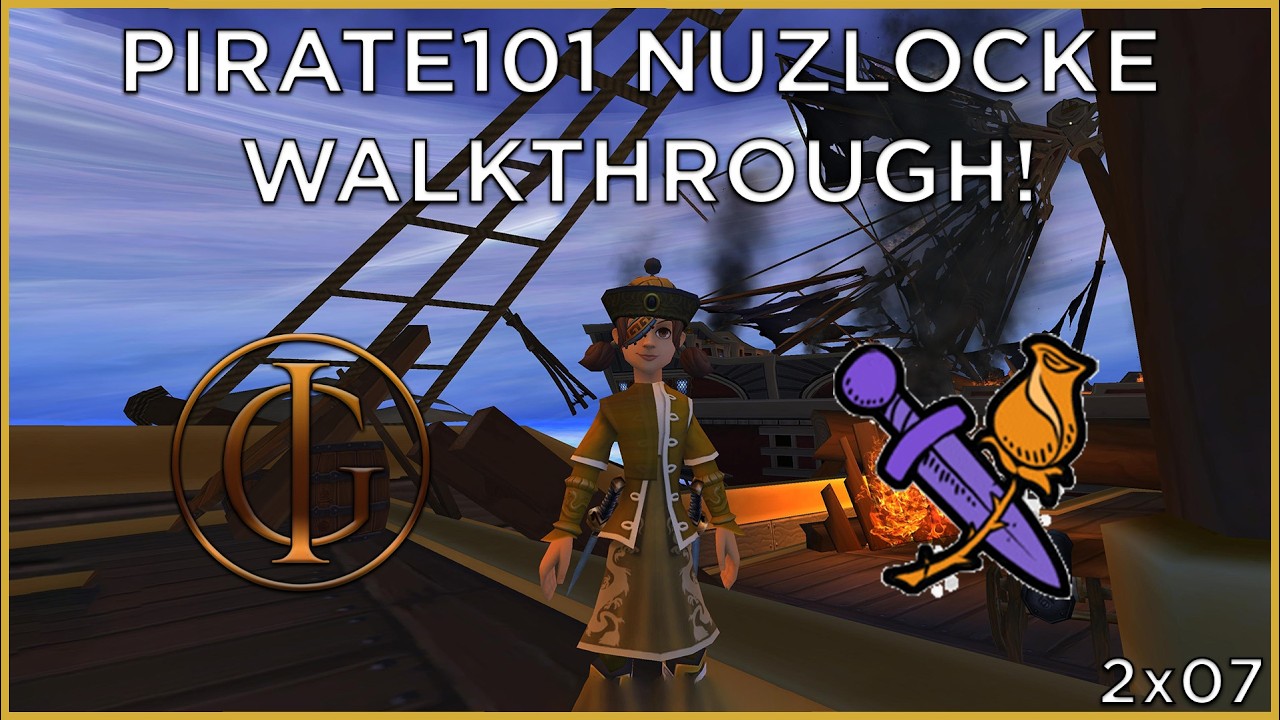 Pirate101 Nuzlocke Walkthrough Livestream! // S2E07
