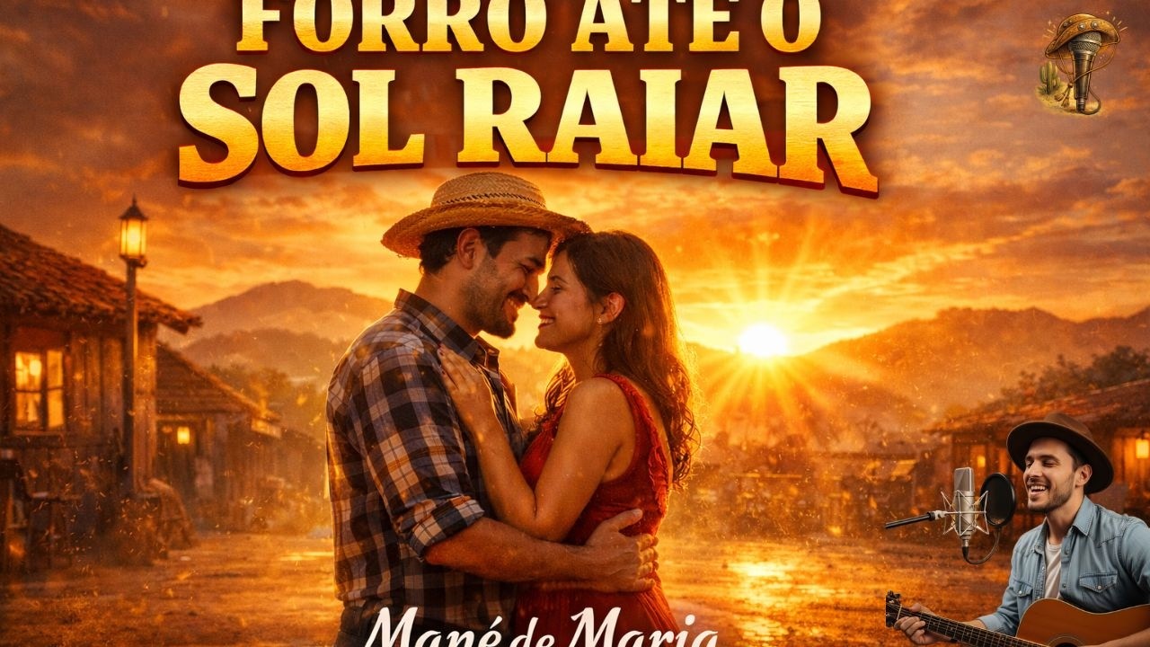 Forró Até o Sol Raiar – Mané de Maria | Forró Pé de Serra Raiz