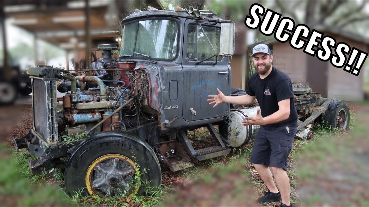 Will It Start? 1960's Mack Diesel Truck PART 2!