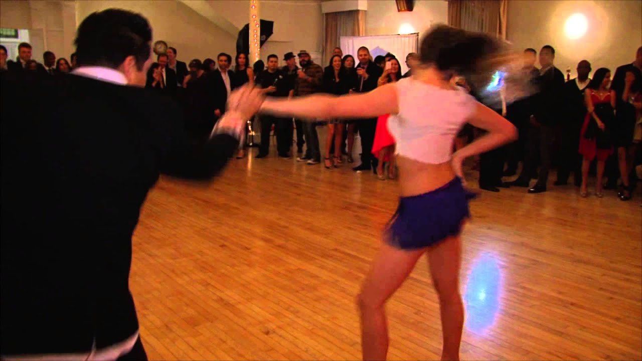Salsa Performance by Christina Martin at the 12/12 Sparkling Event for Charity