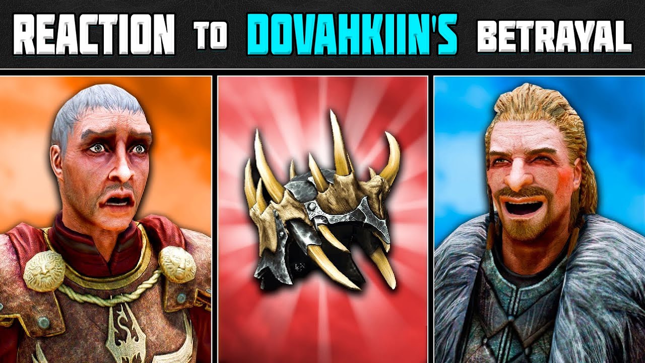 Skyrim ٠ Tullius's and Ulfric's Reaction to Betrayal