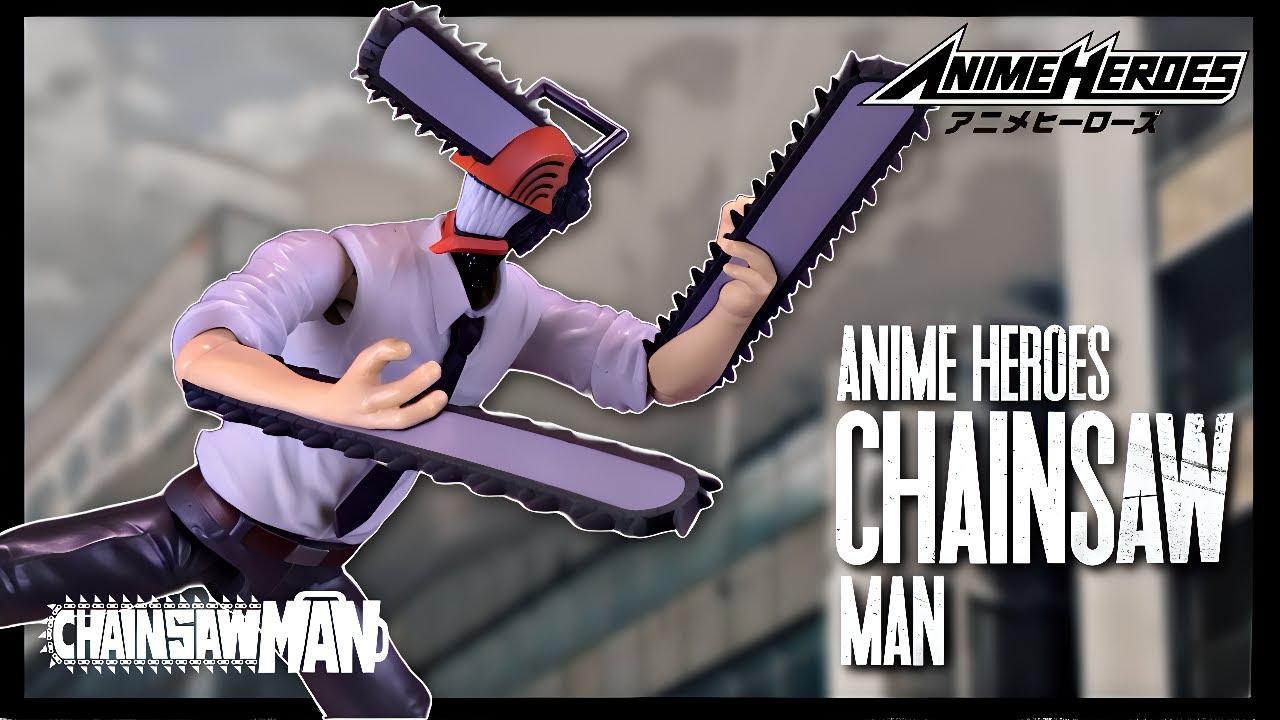 Bandai Namco Anime Heroes Chainsaw Man Figure @The Review Spot
