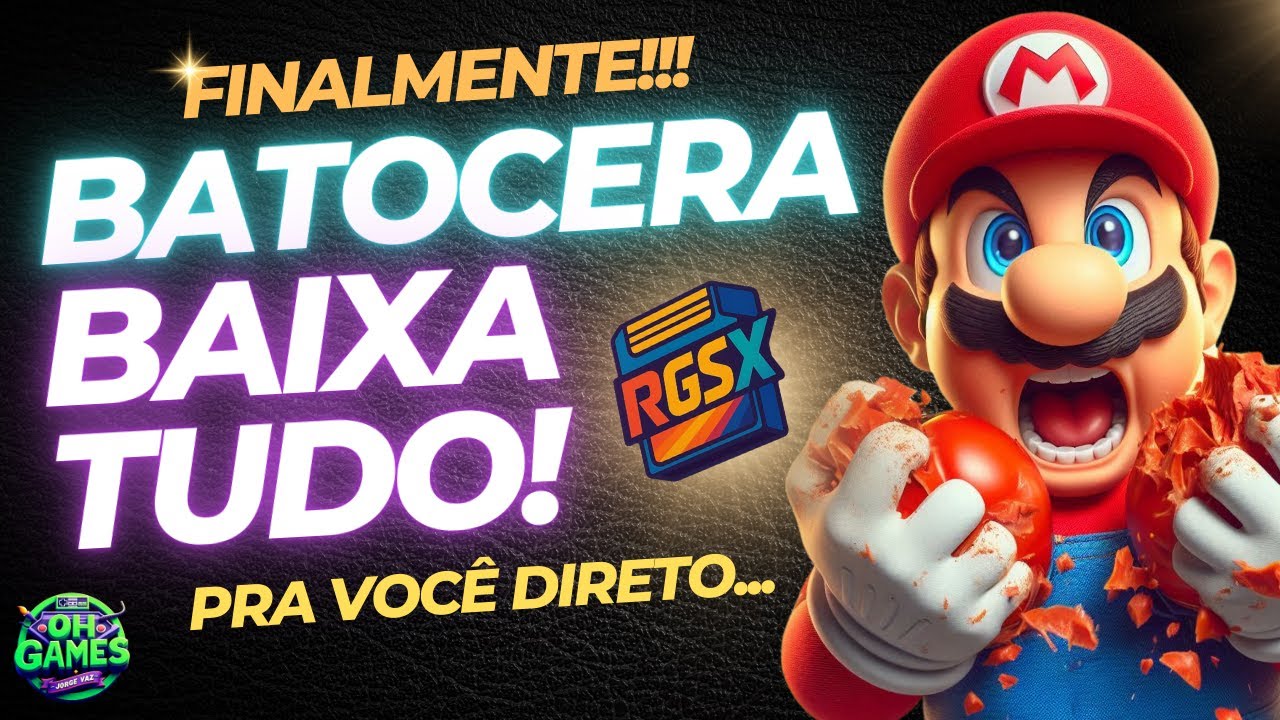 Finalmente! Batocera AGORA Baixa TUDO com RGSX! (Guia Completo)