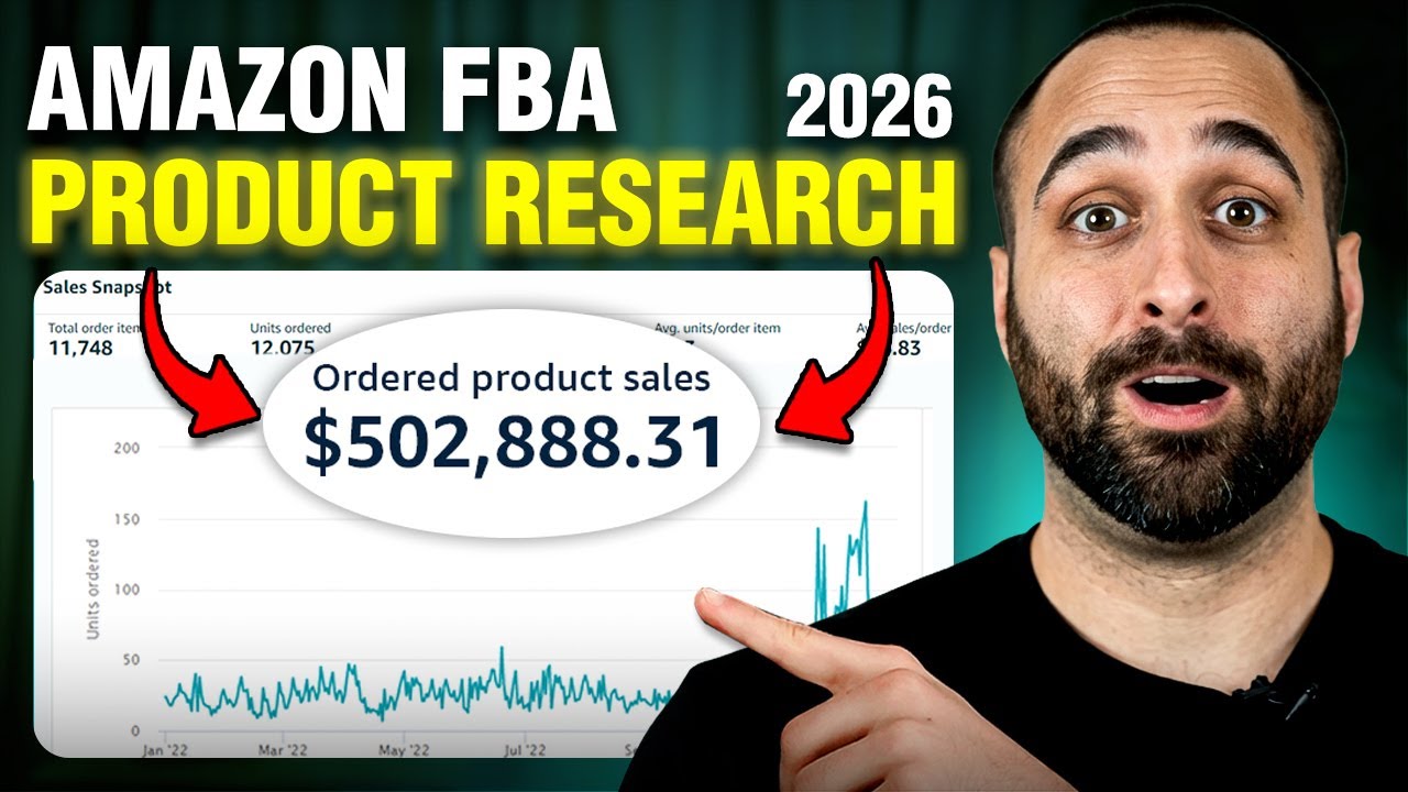 Полное руководство по исследованию товаров для Amazon FBA на 2026 год.