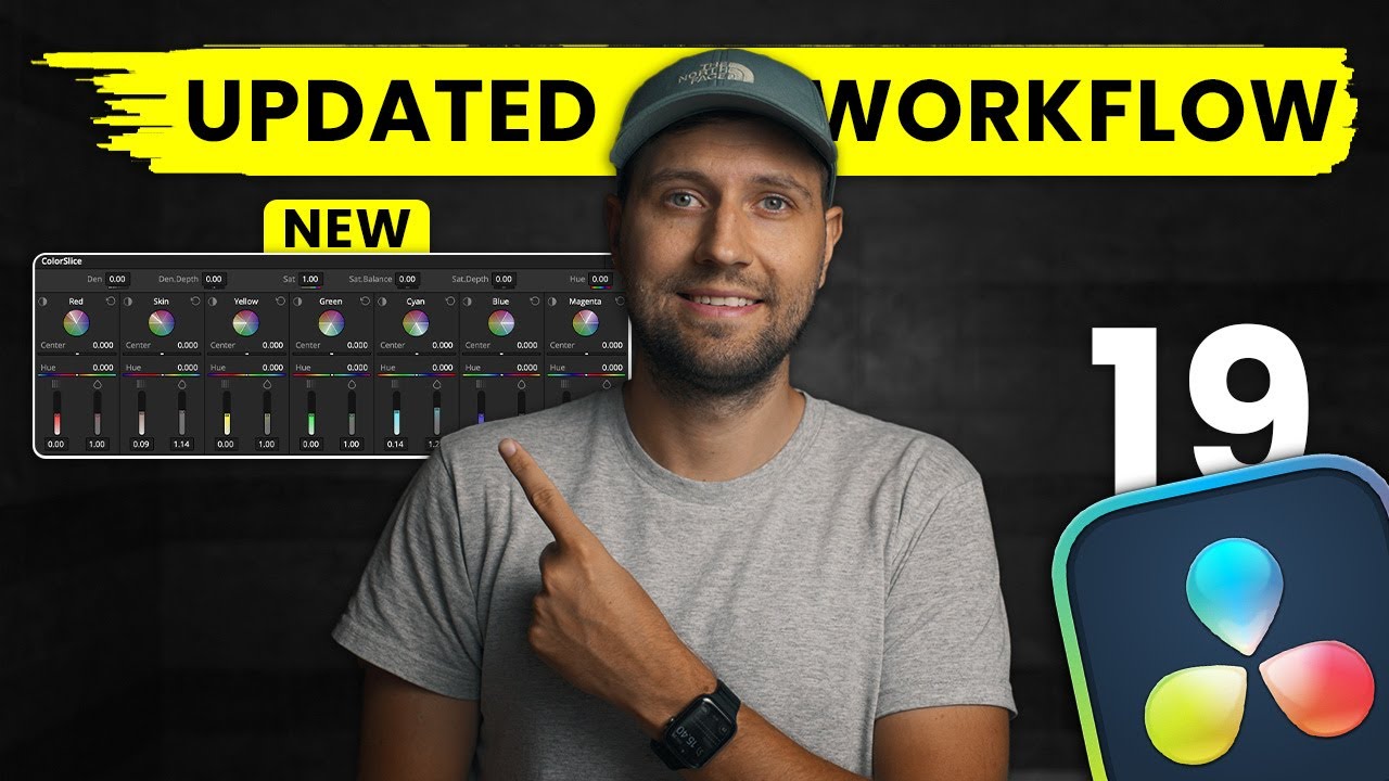 Мой обновлённый рабочий процесс цветокоррекции // DaVinci Resolve 19