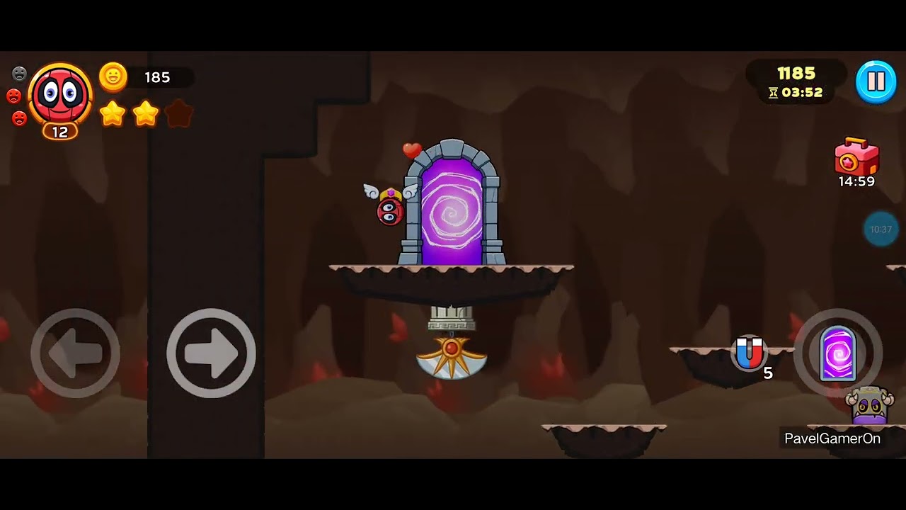 Ball V (Android) - 16.Molten Abuss - level 192-203 - Boss Gameplay Walkthrough [1080p] No Commentary