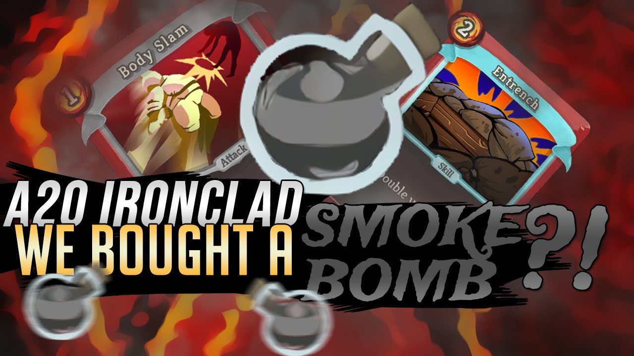 We BOUGHT a Smoke Bomb?! | Ascension 20 Ironclad Run | Slay the Spire