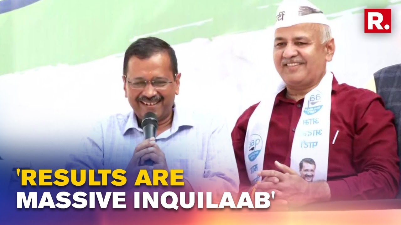 Kejriwal Promises 'New India' After AAP's Historic Win In Punjab Elections, Hits Back At Congress