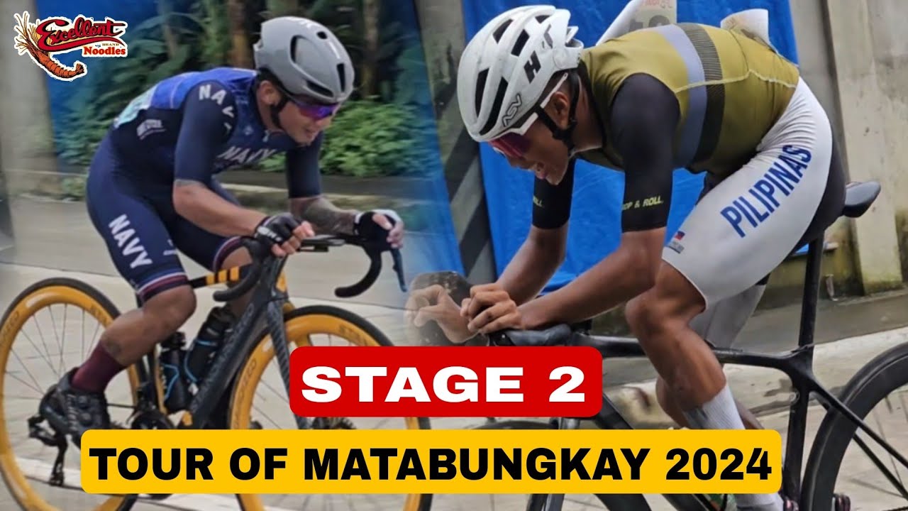 STAGE 2: TOUR OF MATABUNGKAY 2024 ROAD RACE 90 km
