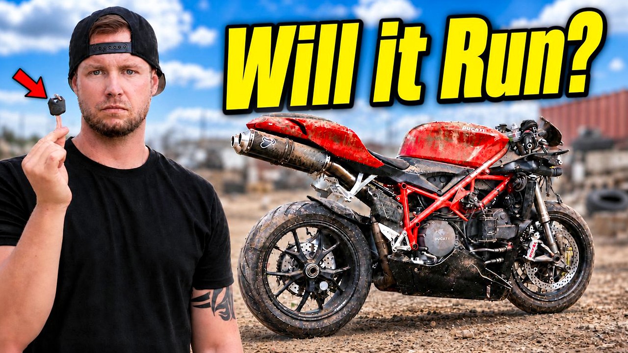 I BOUGHT a CRASHED & ABANDONED DUCATI for $1,900 &ndash; Can I save it?