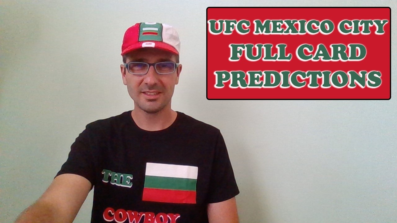 UFC Mexico: Moreno Vs. Kavanagh - Full Fight Card Predictions + Breakdown