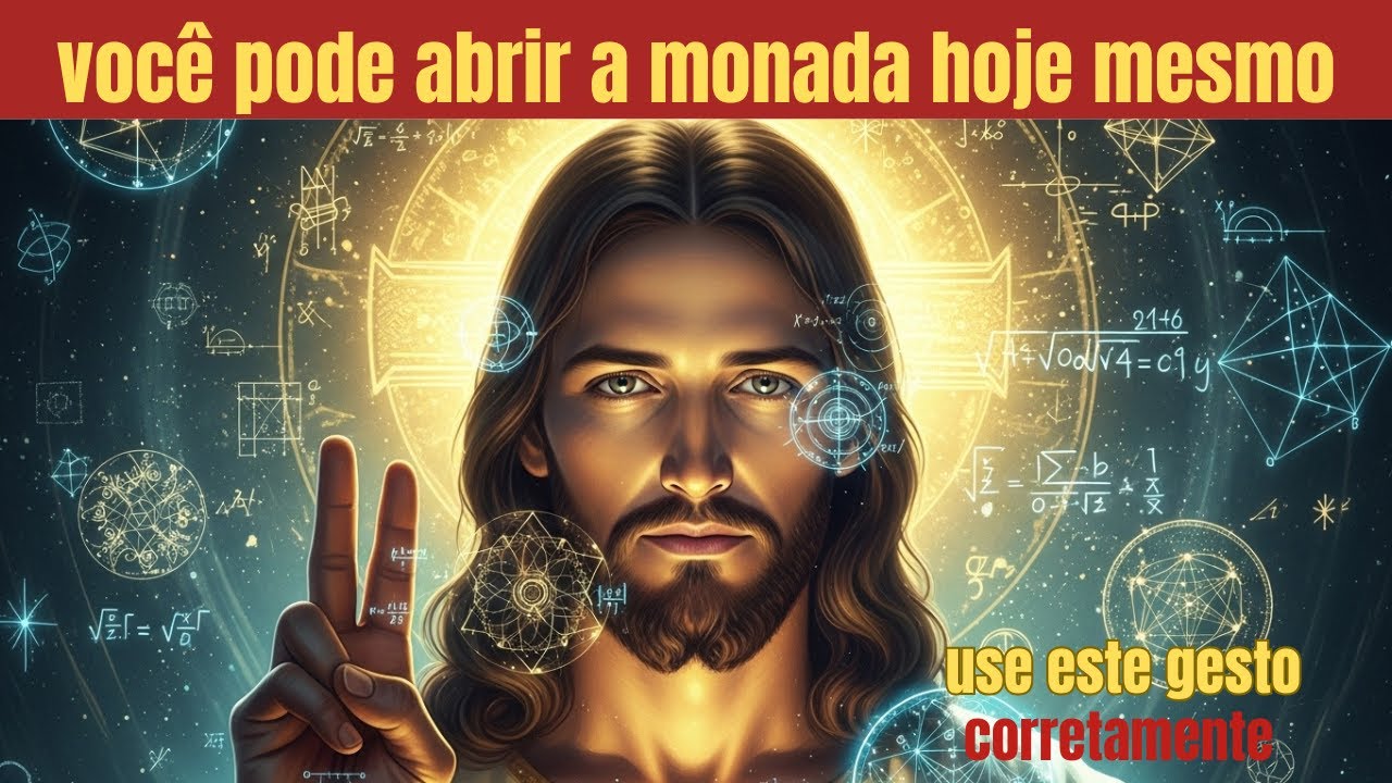 (FUNCIONOU) Jesus MOSTROU aos ESCOLHIDOS um GESTO com a MÃO para abrir a MÔNADA