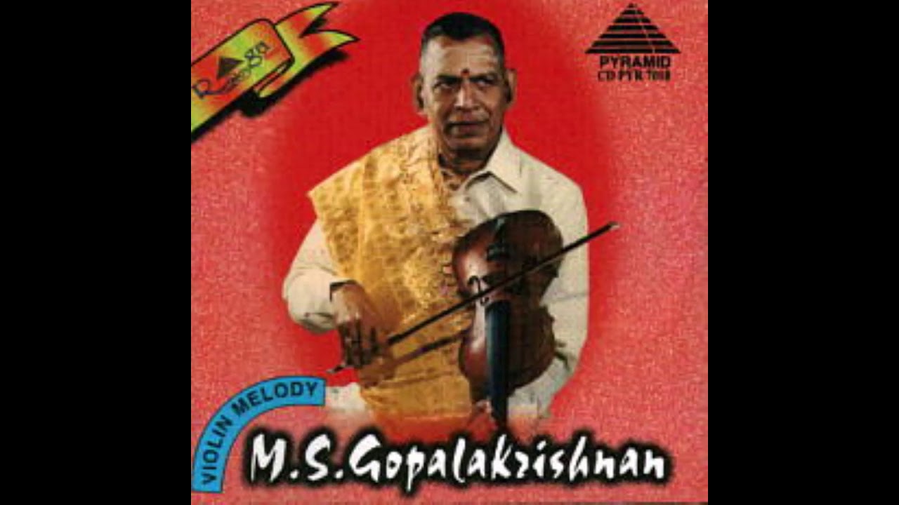 M. Gopalakrishnan - Violin Melody (rip)