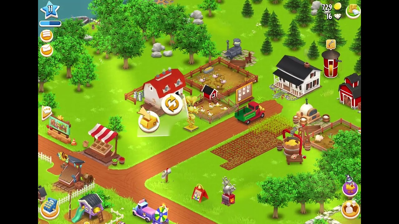 Hay day Level 10 upgrade to 11