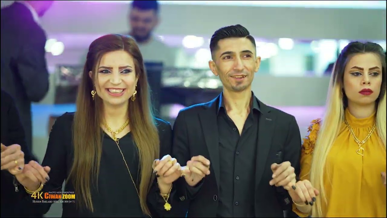 جانيار و روخاش part 1 اعراس قرية خضريه عفرين - اسطنبول الفنان باران جان جوان زووم