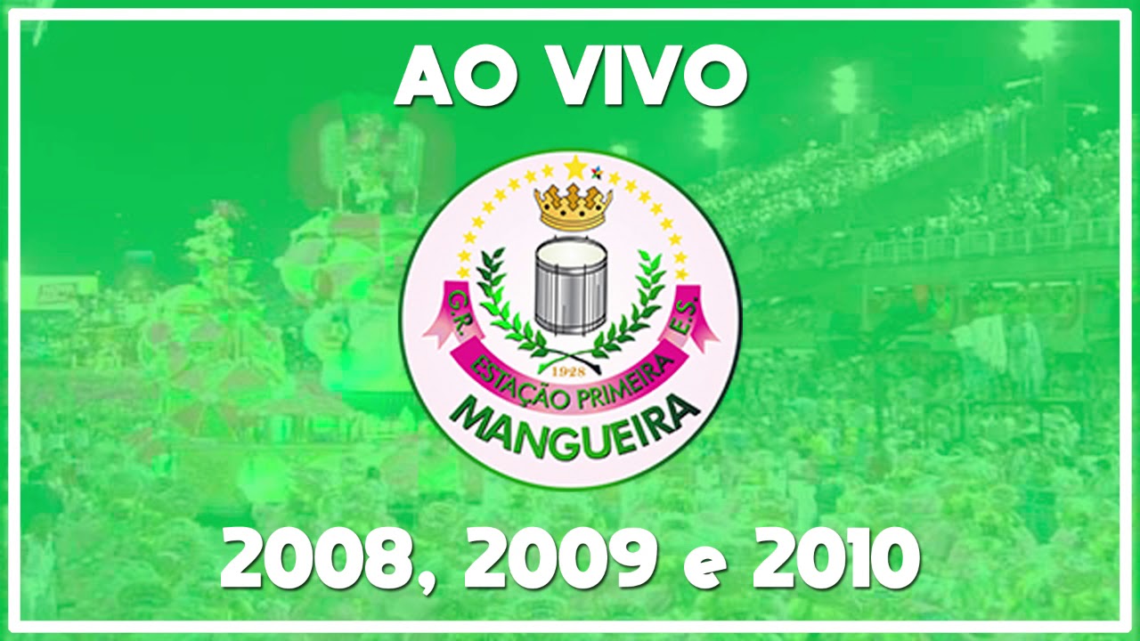 Mangueira 2008, 2009 e 2010 - Sambas gravados na rádio Fm O Dia - Áudio ao vivo
