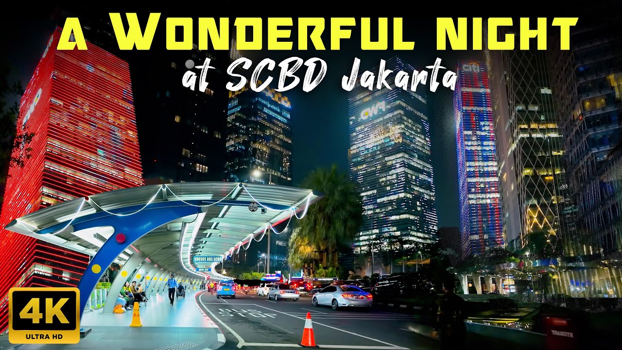 a Wonderful Night at SCBD Jakarta‼️Walking Around 2025