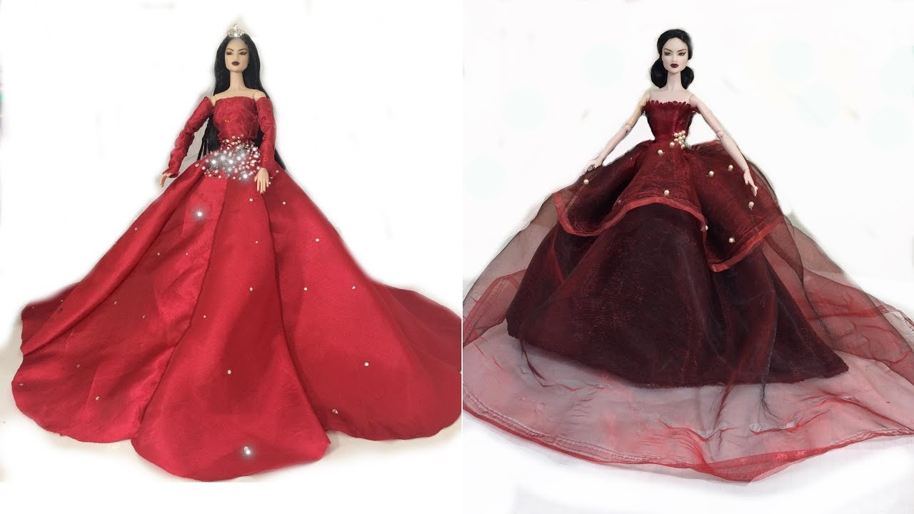 Fashion Royalty Dolls Glamorous Dress Models.