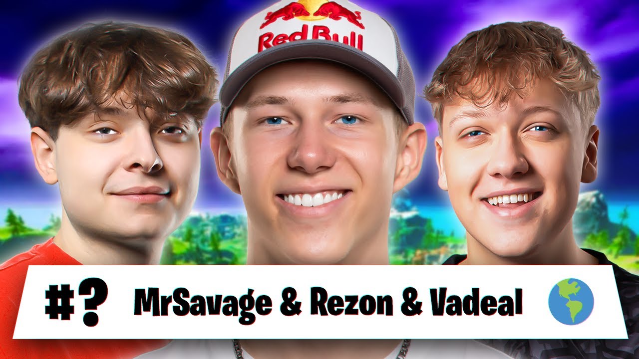 MrSavage Plays FNCS Cup ft. Rezon & Vadeal (Full Gameplay)