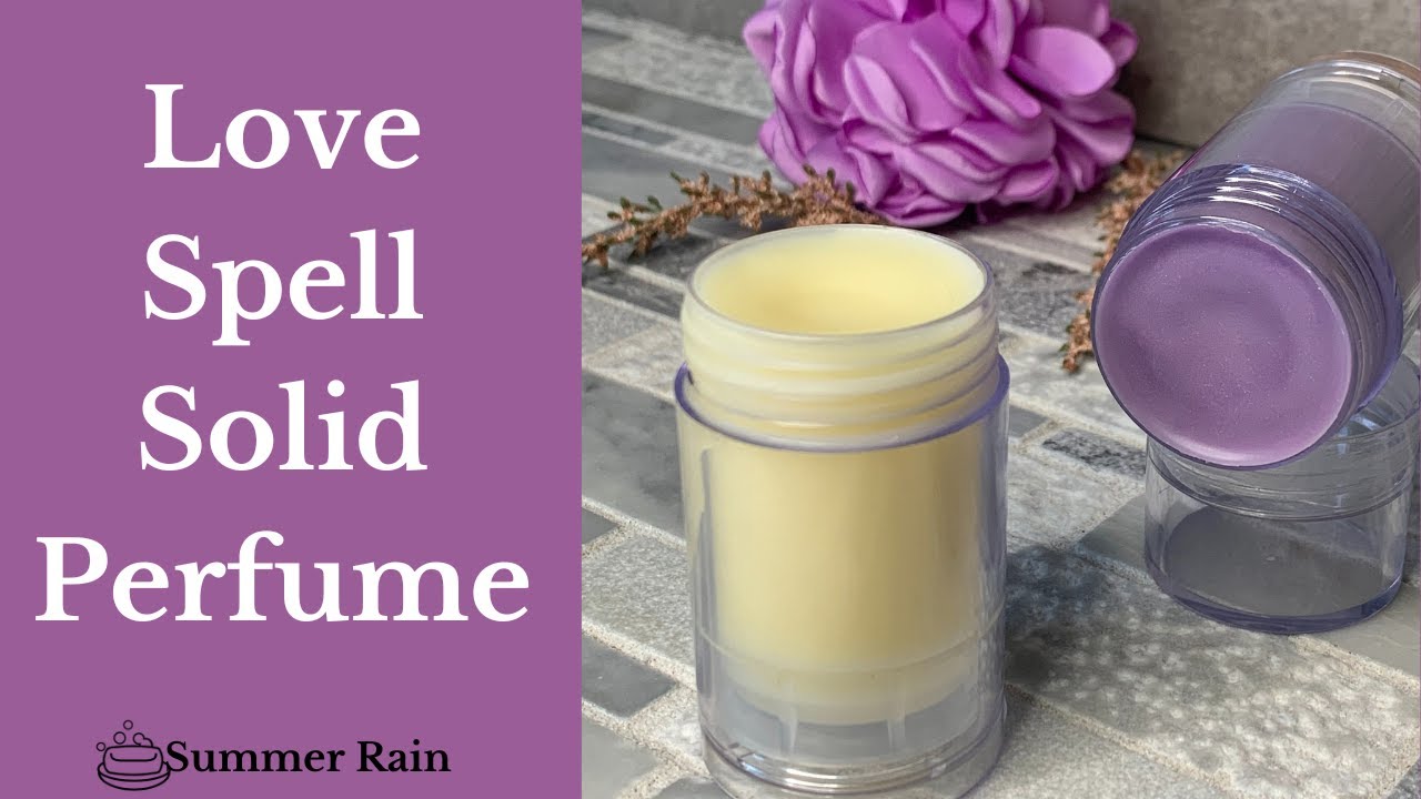 Crafting Love Spell Solid Perfume: Easy DIY with Beeswax & Fragrance Magic!