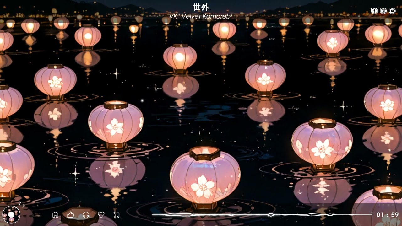 🌙【月光聲線療法】夜結界BGM♪  日系治癒138連發｜動漫音樂 × Anime Chill Study Playlist 🎧