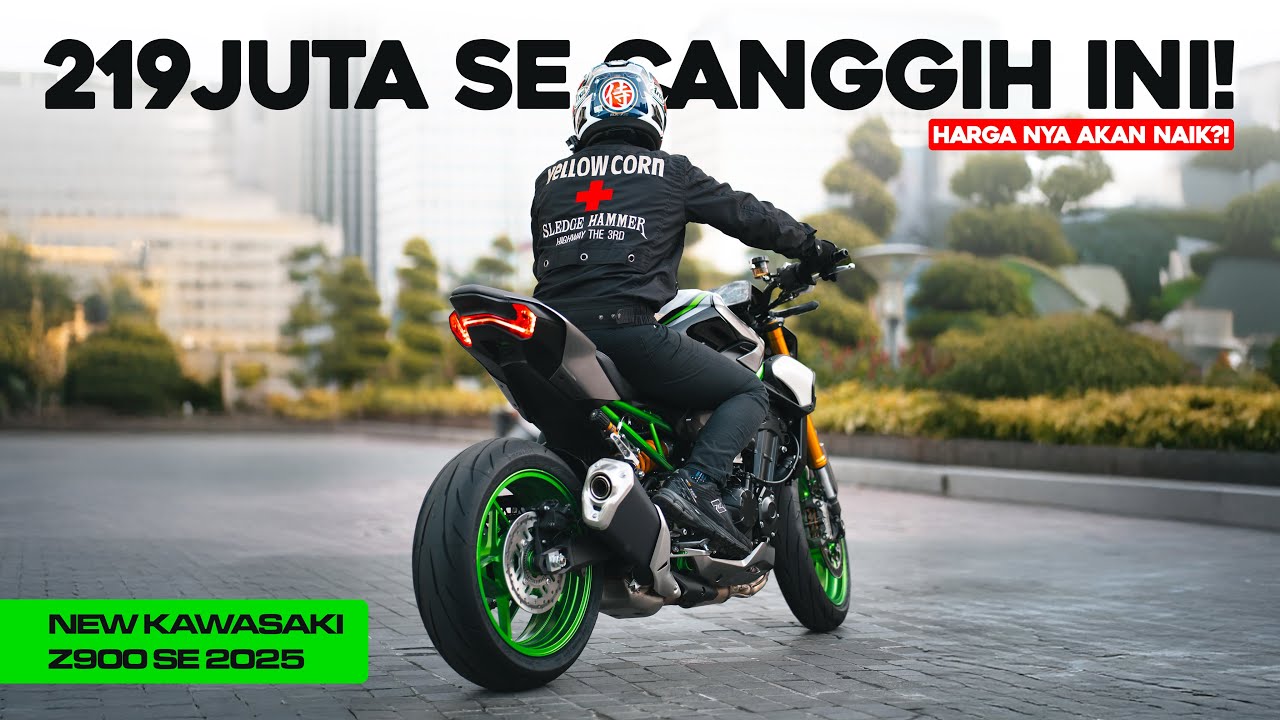 FIRST RIDE NYOBAIN MOTOR BARU‼️ NEW KAWASAKI Z900 SE 2025🔥