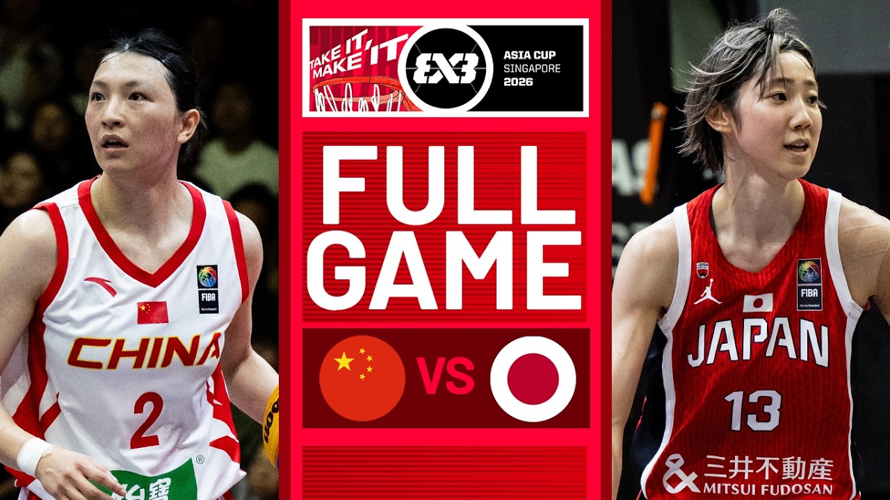 China 🇨🇳 vs Japan 🇯🇵 | BRONZE MEDAL GAME | Women | FIBA 3x3 Asia Cup 2026 | #3x3Basketball