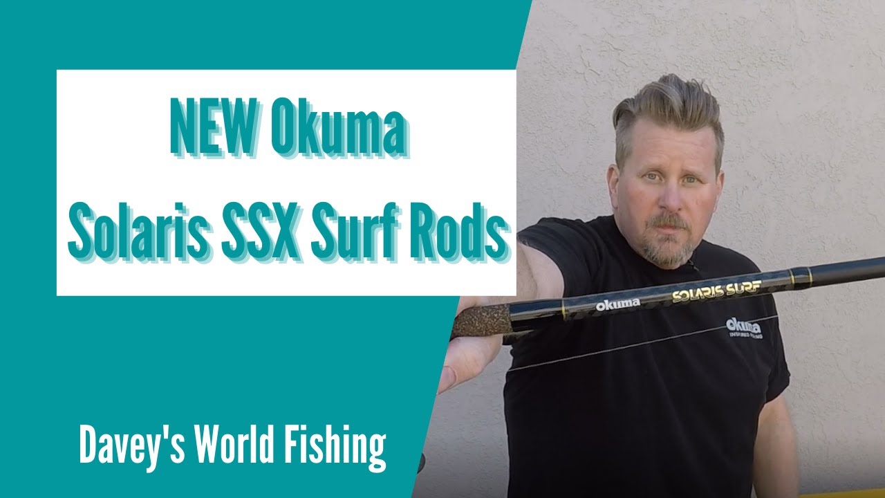 Новые удилища Okuma Solaris SSX Surf | Полный обзор