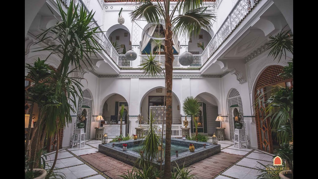Fabulous Historic Guesthouse Riad For Sale Bab Doukalla