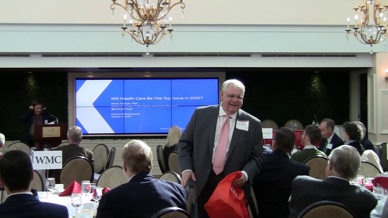 Kaiser Family Foundation polling expert Ashley Kirzinger addresses 2019 Midwest Polling Summit